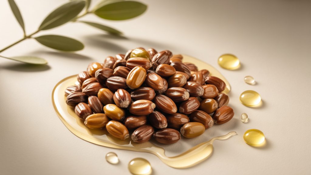 Jojoba tohumları ve simmondsia chinensis ekstraktı